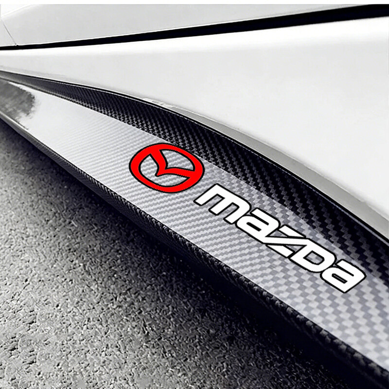 2 ชิ้นด้านข้างกระโปรง Sill Stripe Body Decals สติกเกอร์สําหรับ Mazda 2 3 6 323 CX3 CX4 CX5 CX8 CX30 BT50 ราคา ถูกที่สุด ดีลบีเคเค แกลเลอรีภาพที่ 9