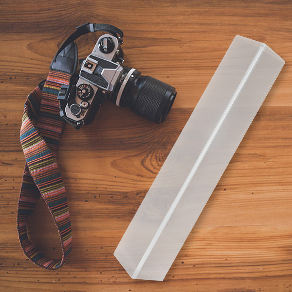 Maib Durable Optical Prism Triangle K9 Pretty for Camera Lens Photography Effect