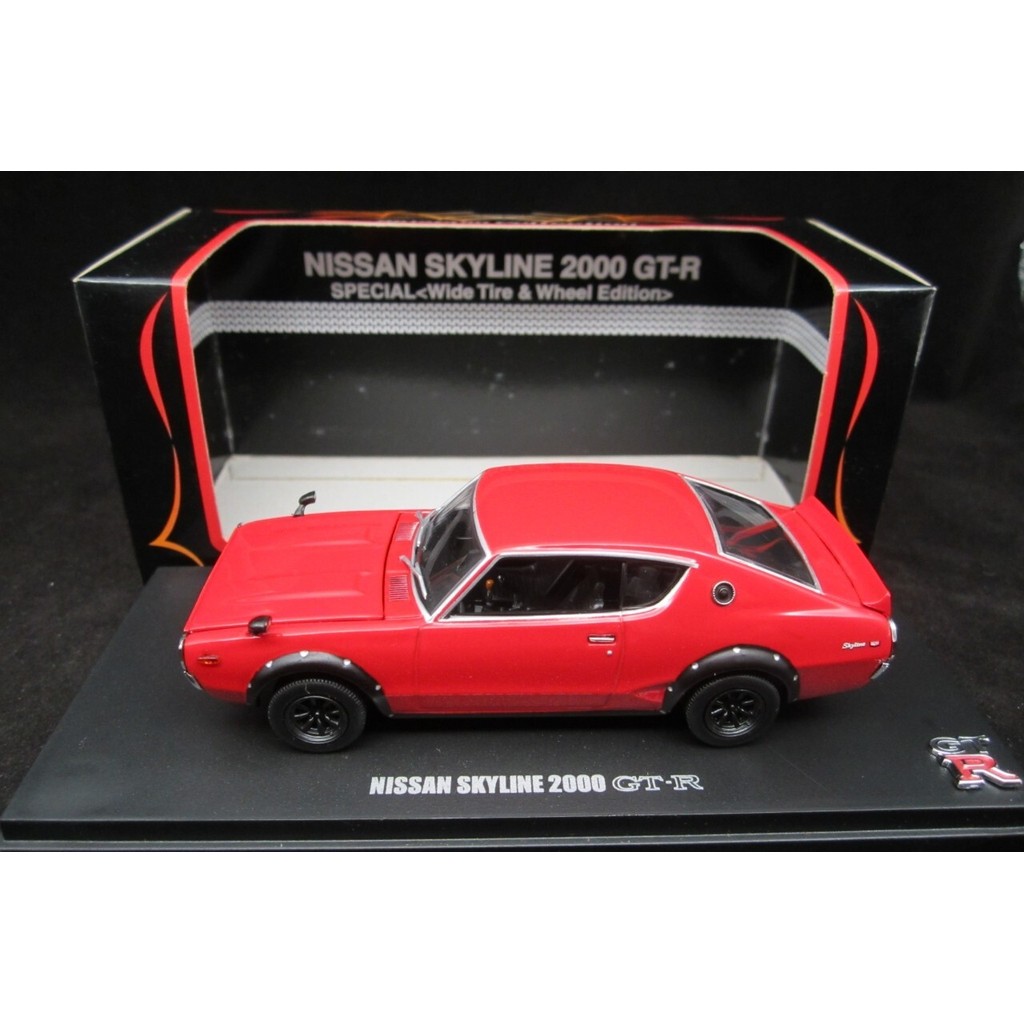 KYOSHO 1 43 NISSAN SKYLINE 2,000 GTR, KYOSHO NISSAN SKYLINE 2,000 GTR, ฝาครอบเครื่องสามารถเปิดได้, บ