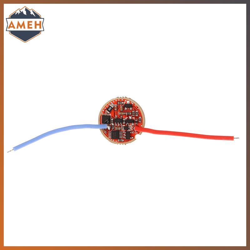Technicolorepic 1 PC 5A 3V ไฟฉาย LED Driver 17 มม.5 โหมดแผงวงจรสําหรับ XHP50.2 MKR XHP70.2 XHP90 ไฟฉ