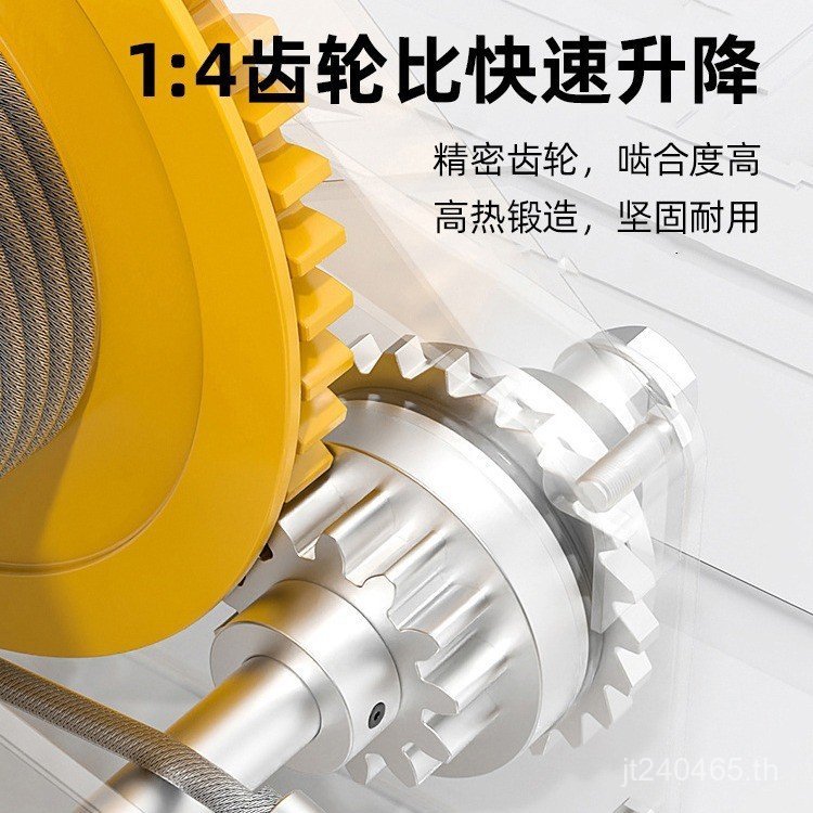 1200 Whistle Hand-Cranked Rice ขายส่งปอนด์ Hand-Cranked 2500 Wire Ro201600ปอนด์ Winch Self-Locking 7