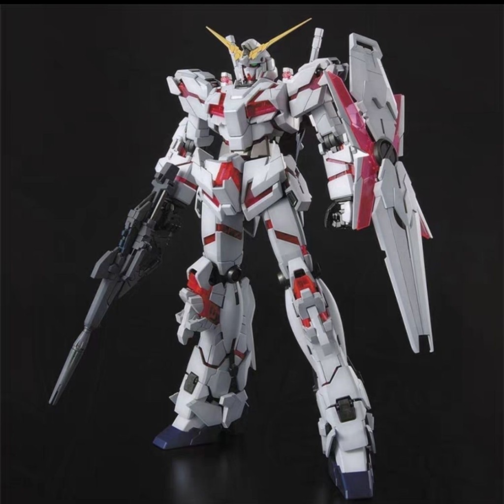 Xingdong สินค้าใหม่ HG Unicorn Unit 1 Destruction Mode 1/144 Assembly Mecha โมเดลของเล่น