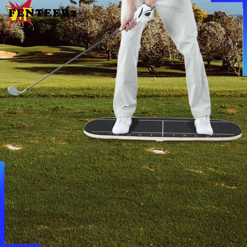 [Fenteer2] Golf Balance Board Non Slip Swing Practice ปรับปรุง Swing Golf Swing
