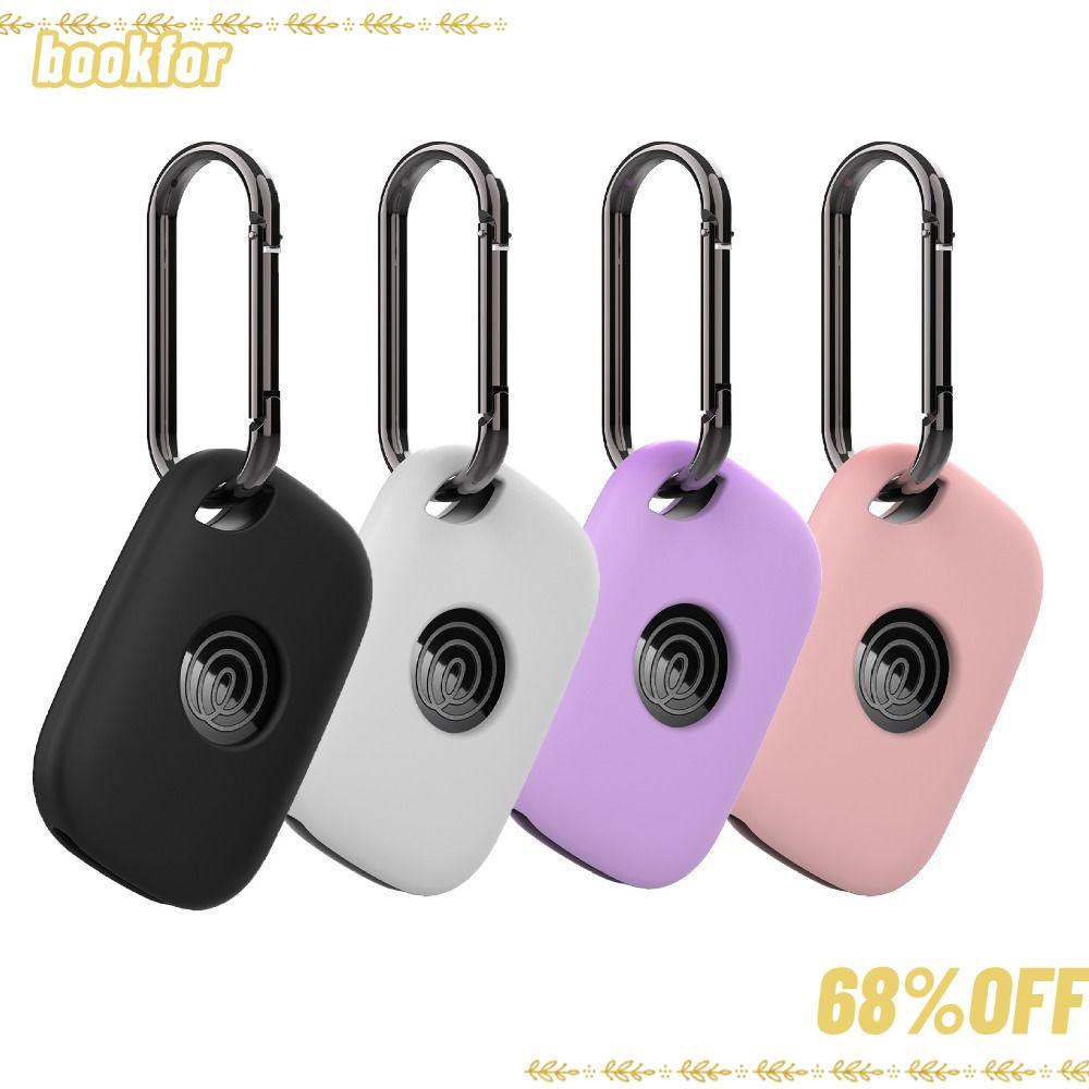 BOOKFOR Shell, Key Ring Anti-Scratch Tracker ฝาครอบป้องกัน, พวงกุญแจซิลิโคน Locator สําหรับ Tile Lif