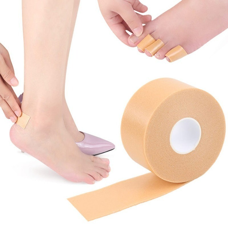 พร้อมส่ง เทปติดรองเท้า เทปโฟมกันน้ำ เทปโฟมกันน้ำสำหรับรองเท้า กันรองเท้ากัด shoe tape จากไทย