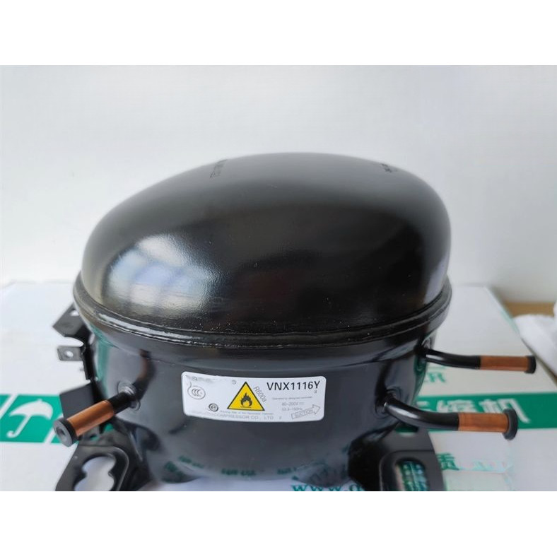 คอมเพรสเซอร์อินเวอร์เตอร์ VNX1116Y สำหรับตู้เย็นยี่ห้อ Meling รุ่น BCD-560WPCF และ 568WPBD
