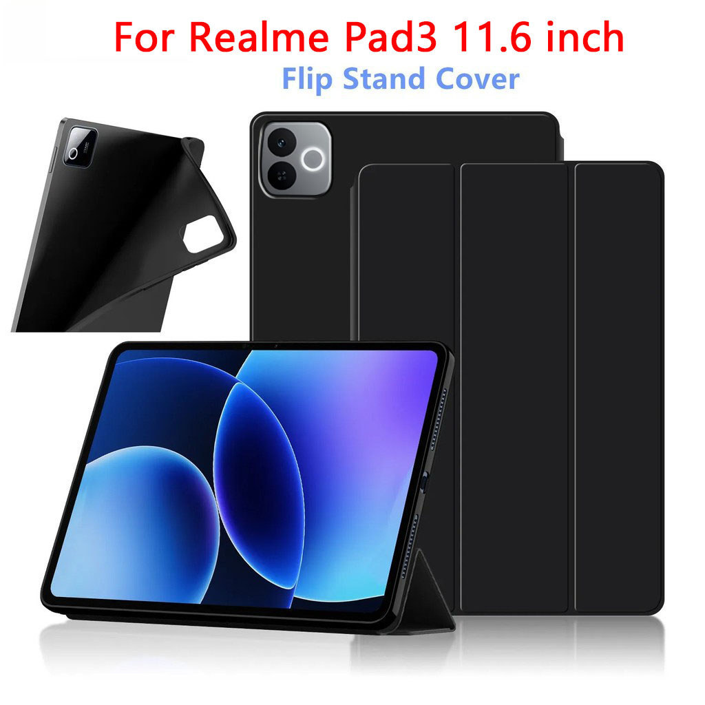 เคส กันมุน กันกระแทก สำหรับ Realme Pad 3 11.6 inch รุ่นใหม่ พับตั้งได้ For Realme Pad3 11.6 นิ้ว 050