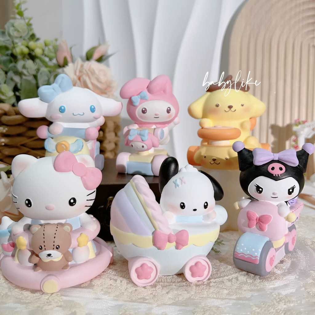 99% Flawless Sanrio Series Aromatherapy Plaster Doll Kuromi Cinnamon Dog KT Cat Graffiti Jewelry AC5