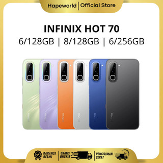 INFINIX HOT 70 (6/128GB) (8/128GB) (6/256GB) - GARANSI RESMI