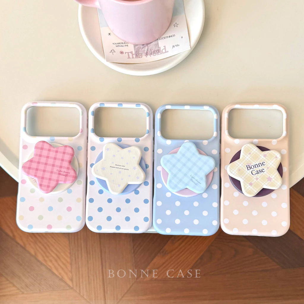 [Sheren] เคสโทรศัพท์ Star Polka Dot เหมาะสําหรับ i17 16 15 14 13 12 11 pro max  เคสไอโฟน thumbnail 5