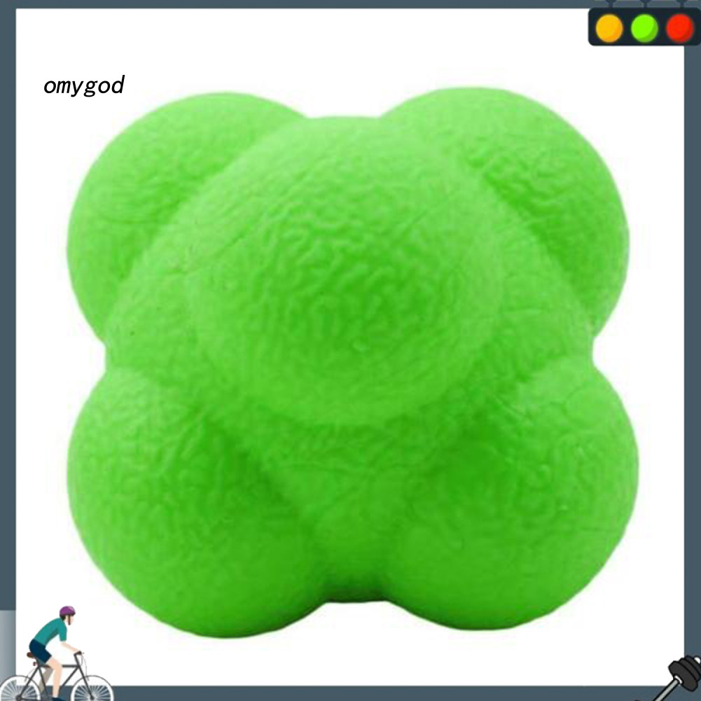 OMG Fitness Sport Speed Agility Reflex Skills Training ลูกบอลตอบสนองที่ไม่ลงทะเบียน