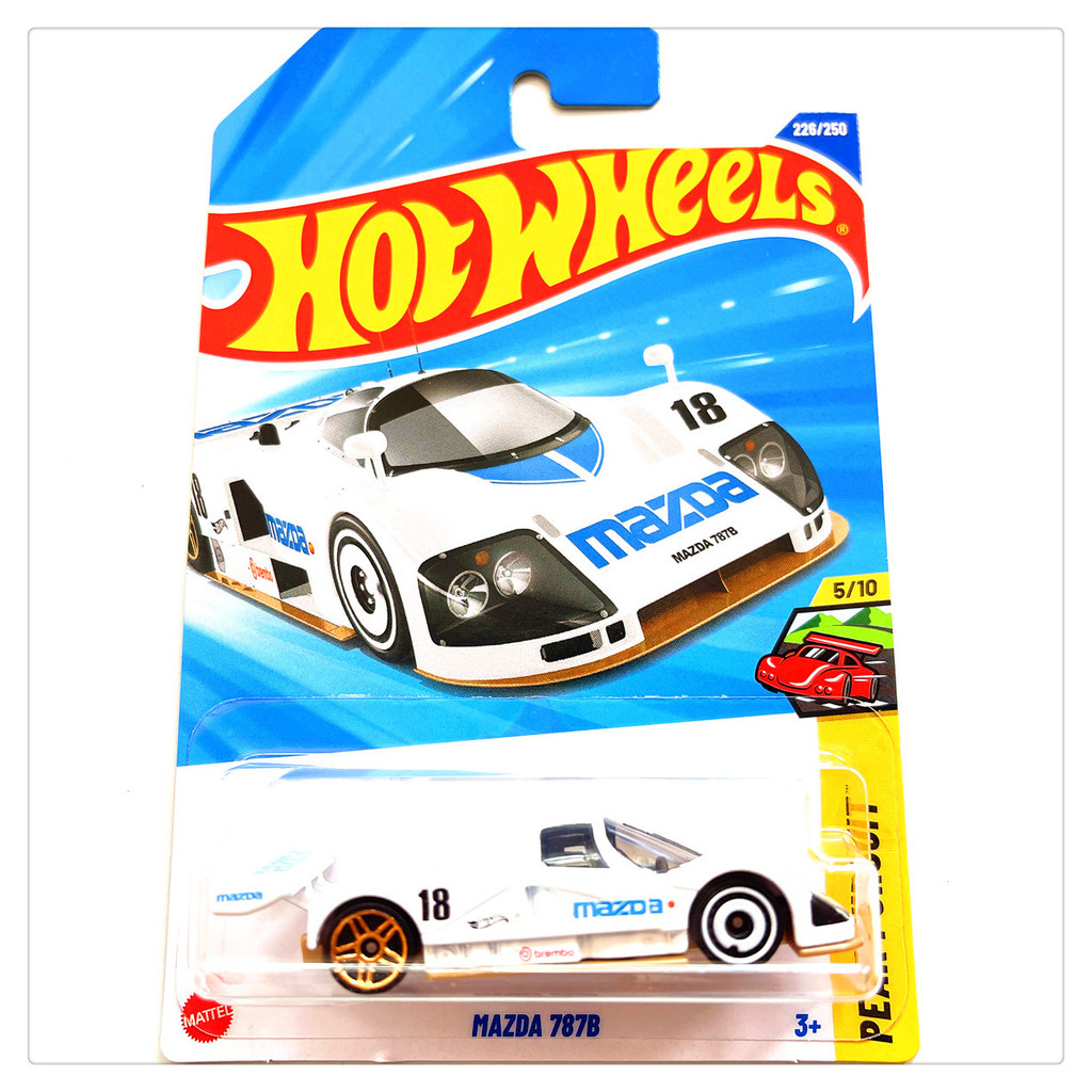 HOTWHEELS Hot Wheels Alloy รถสปอร์ตขนาดเล็กรุ่น 2025MKJCB ชุด MAZDA MAZDA 787 B Supercar