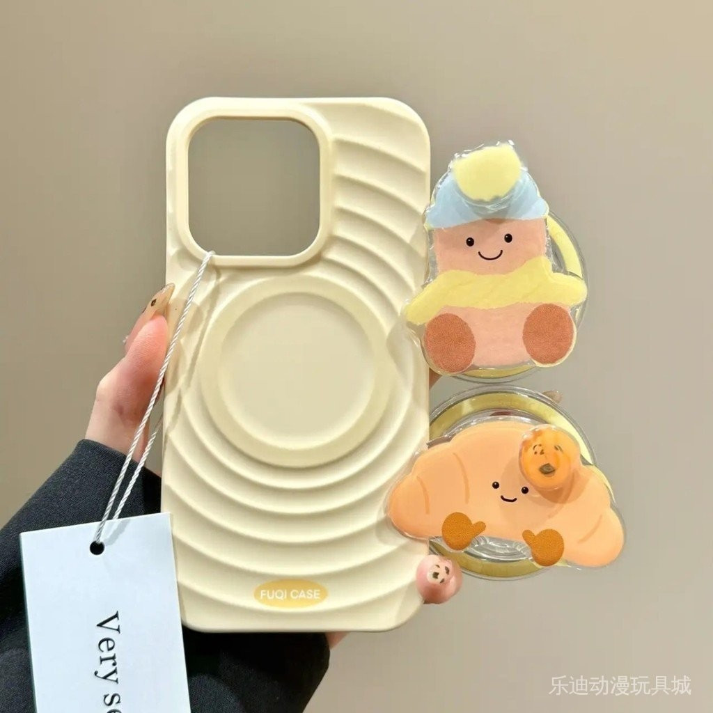 ที่วางโทรศัพท์มือถือ/ที่วางถุงลมนิรภัย 手机支架 /气磁支架 牛角包吸支架适用ihone15promax苹果14มือโปร手机13磁支架12/15/14