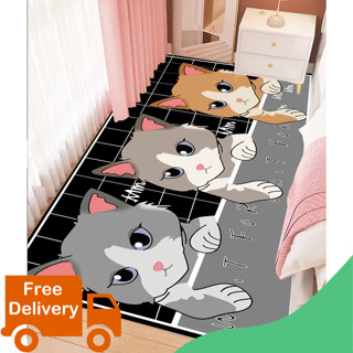 OTA✨✨✨พรมปูพื้นห้อง พร้อมส่ง !พรมปูพื้น หนานุ่มพรมแบบ3D พรมป…