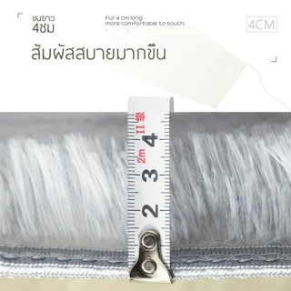 พรมขนนุ่ม กันลื่น ขนาด 40x60 ซม. ลายมินิมอล สำหรับห้องนอน ห้องนั่งเล่น แต่งบ้าน