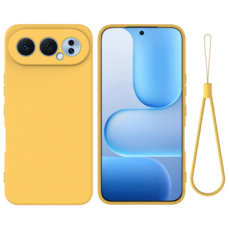 สําหรับ Honor 500, 500 Pro 5G กรณี ELVEV รวมทุกอย่างผิวซิลิโคนเหลว Flocking ฝาครอบโทรศัพท์