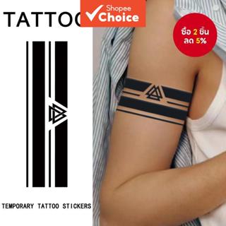 สติ๊กเกอร์ตาสีสามเหลี่ยมลายใหม่กันน้ำแบบชั่วคราว ดีไซน์สมุนไ…