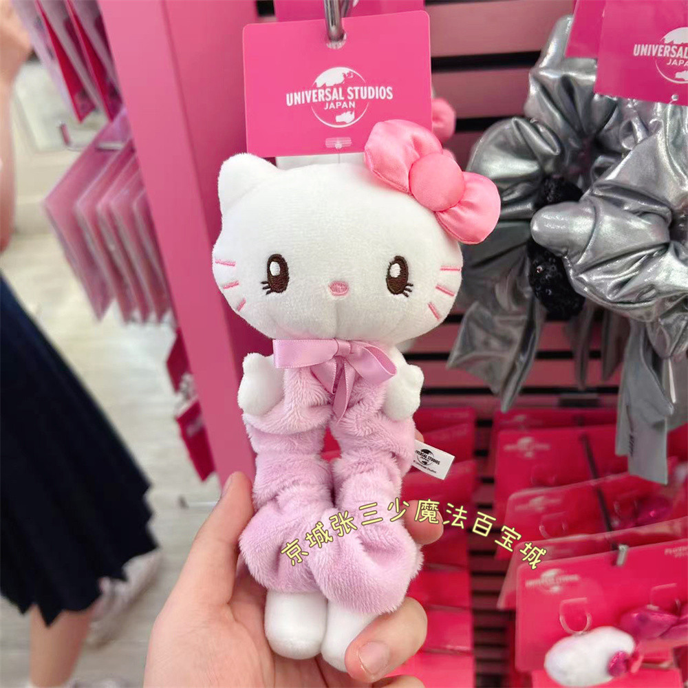 USJ Universal Studios Osaka Limited HelloKitty Hello Kitty Bow Plush น่ารักผม Tie