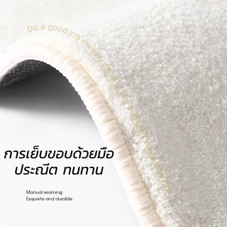 พร้อมส่ง พรมข้างเตียง 40x120cm ลายกราฟิกโดปามีน แคชเมียร์เทียม นุ่มหนากันเย็น กันลื่น ทนสกปรก
