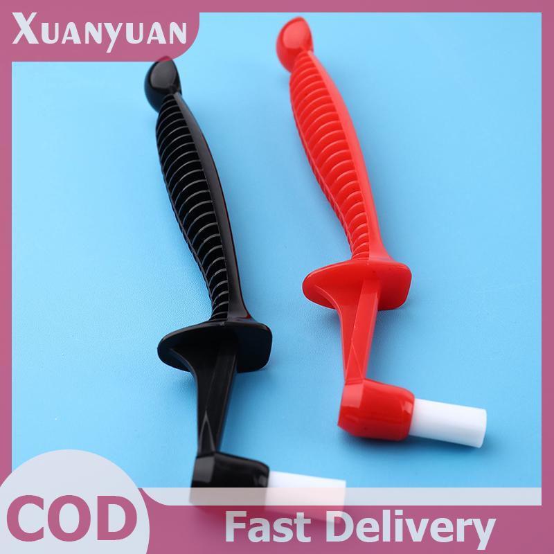 XUAN 1PC Coffee Brush Espresso Coffee Machine แปรงทําความสะอาดด้ามยาวแบบบูรณาการ Two-In-One พร้อมช้อ