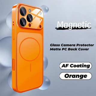 2025 ใหม่! เคสพีซีเคลือบสีส้มแม่เหล็ก | ฝาครอบกันกระแทกฟิล์ม…