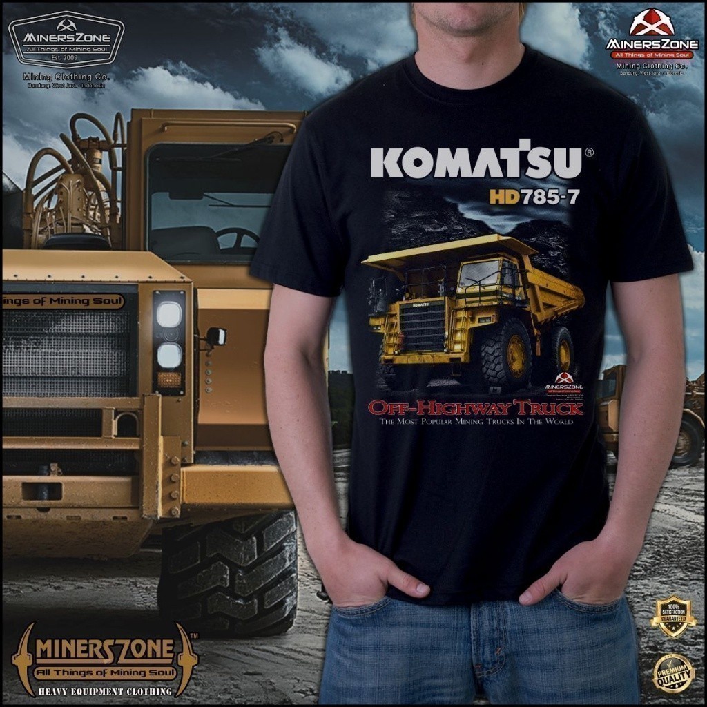 แฟชั่น Komatsu 2025 Hd-785 เสื้อยืด / เสื้อเจอร์ซีย์ เสื้อผ้าไมโครไฟเบอร์ / เสื้อเจอร์ซีย์ระเหิด / เ