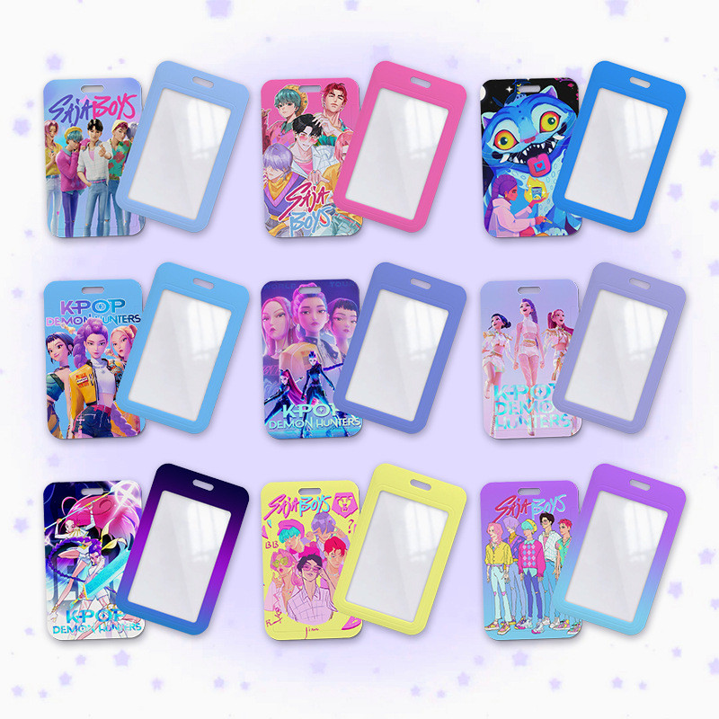 Kpop Demon Hunters Saja Boys Mystery Saja ID Cards, Bank Card HOLDER