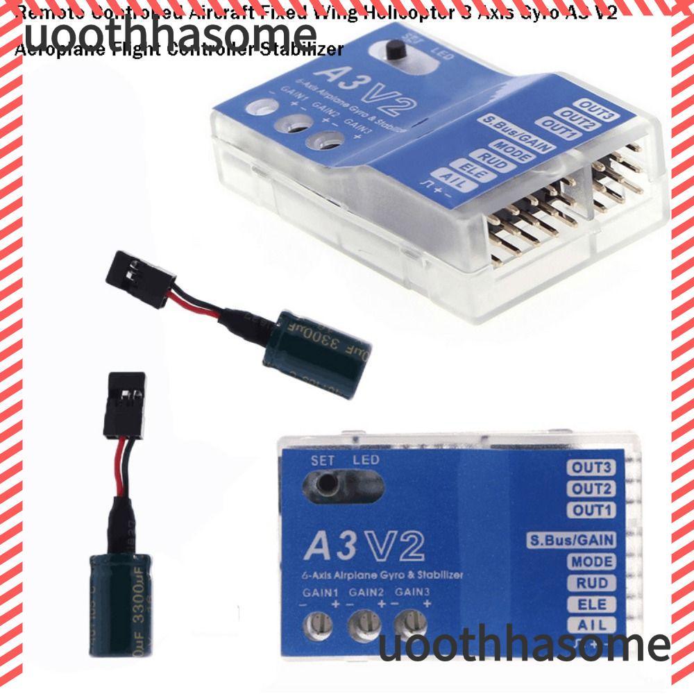 UOTHHASOME เฮลิคอปเตอร์ปีกคงที่, ABS PC 43x27 มม.เครื่องบินควบคุมระยะไกล,คุณภาพสูง 5-7.4 V 3 แกน Gyr