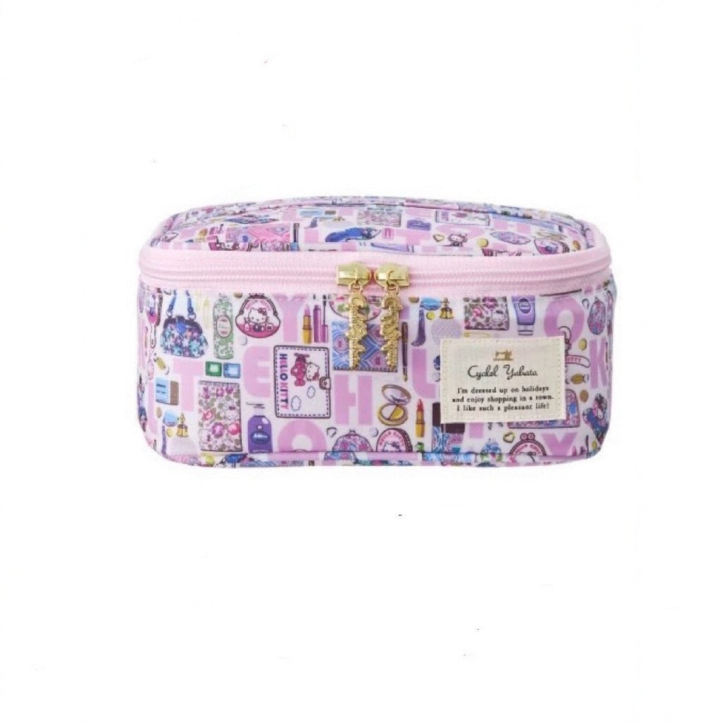 Same Style Portable Toiletry Bag Portable Tofu Bag Storage Bag Ready Stock Japanese Cosmetic Bag OK4