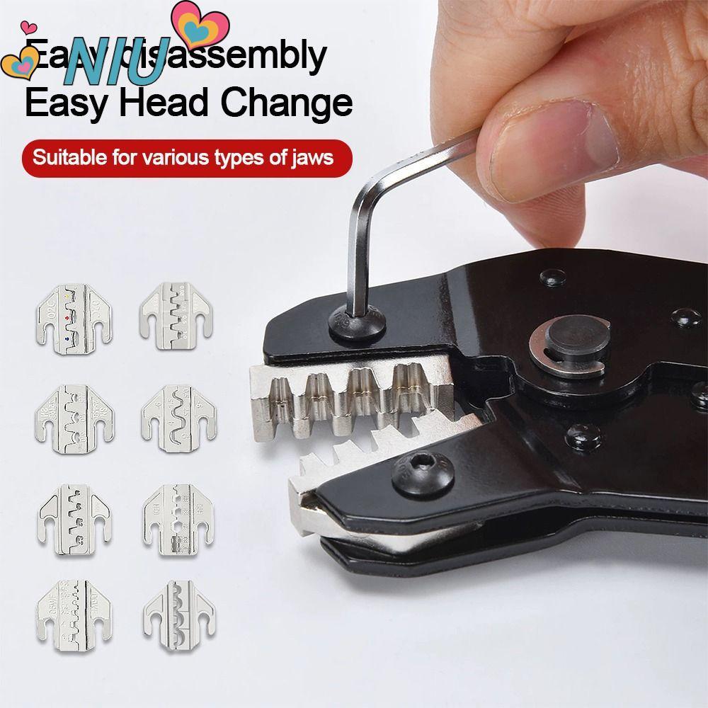 NIUYOUJS CRIMPING คีมขากรรไกรกว้าง 4 มม.SN CRIMPING คีม Jaw, SN-2546B 02C 48B 58B 06WF 2549 03H CRIM