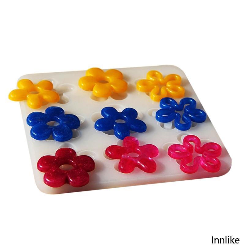 แม่พิมพ์คริสตัล Epoxy Resin สำหรับทำจี้สร้อยคอและพวงกุญแจ