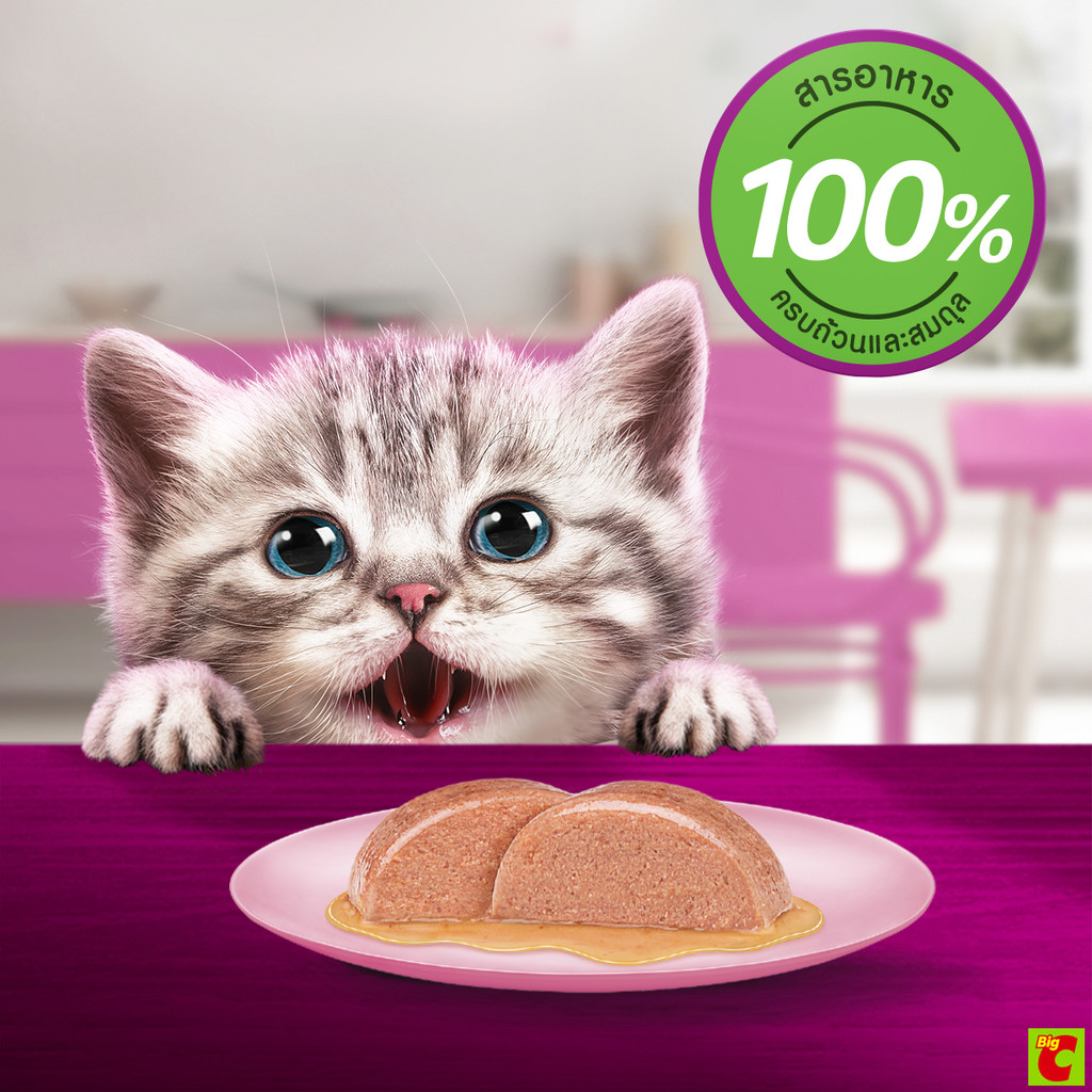 Whiskas Junior طعام قطط صغيرة رطب بالماكريل 80 غ — صورة 4