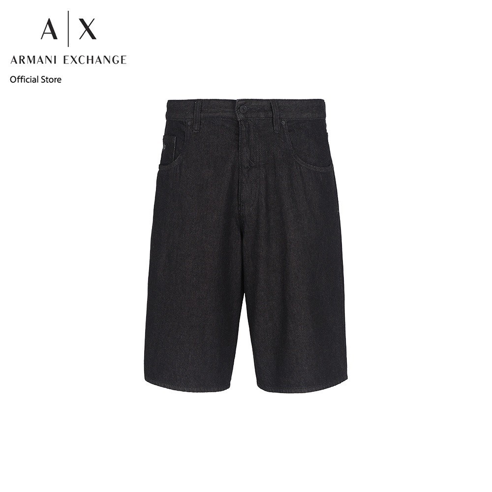 Armani Exchange กางเกงขาสั้นผู้ชาย รุ่น XM000658-AF13366-M8013 - สีเทา