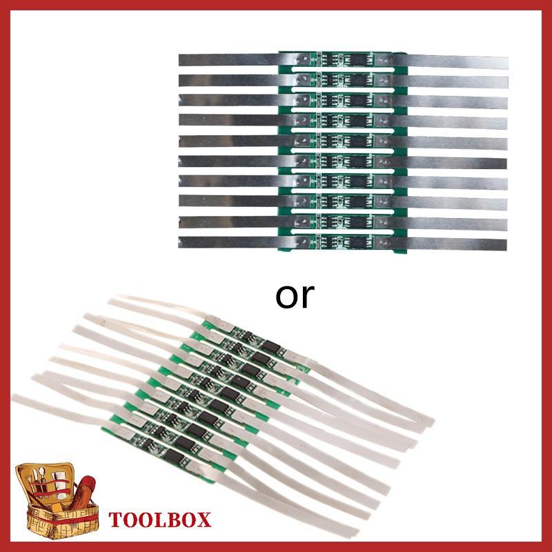 TOOLBOX 10pcs 3 7V 3A Li-ion Lithium 18650 Charger Over Charge สําหรับป้องกัน Bo