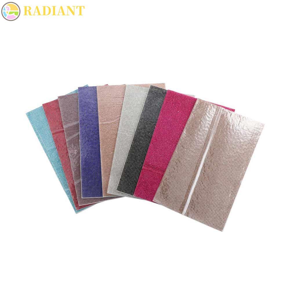 RADIANTF Gem Stickers หลากสี Self-Adhesive Glitter Gift Decorative