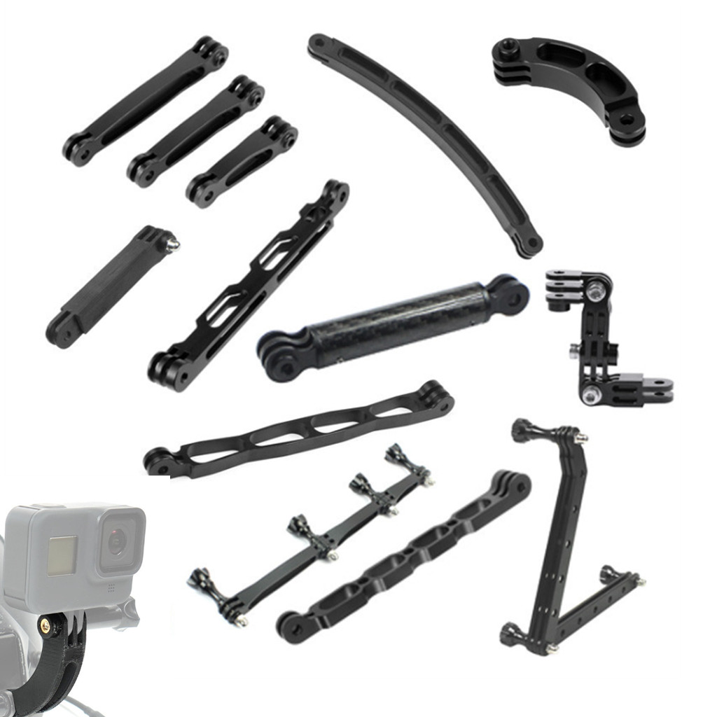 FEICHAO แขนขยายยาว Rod Bracket ขาตั้งกล้องอะแดปเตอร์สําหรับ GoPro Hero 13 12 11 สําหรับ Insta360 สําหรับ DJI Osmo Action กล้อง