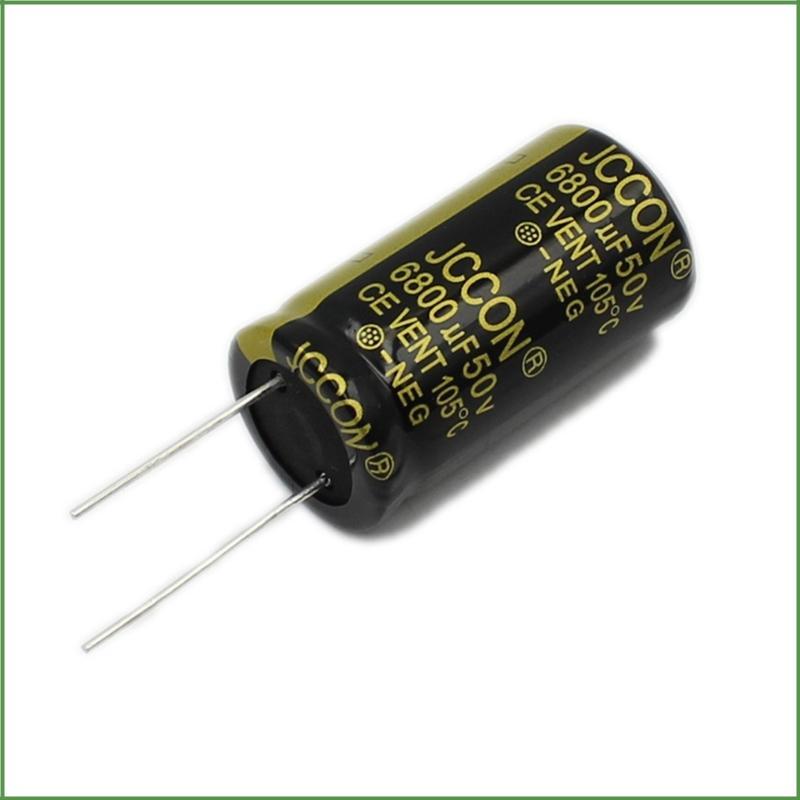 BON 50V 6800UF Capacitor 22x40 มม.0 86x1 57in ความถี่อลูมิเนียม Electrolytic Capacitors สําหรับทีวี 