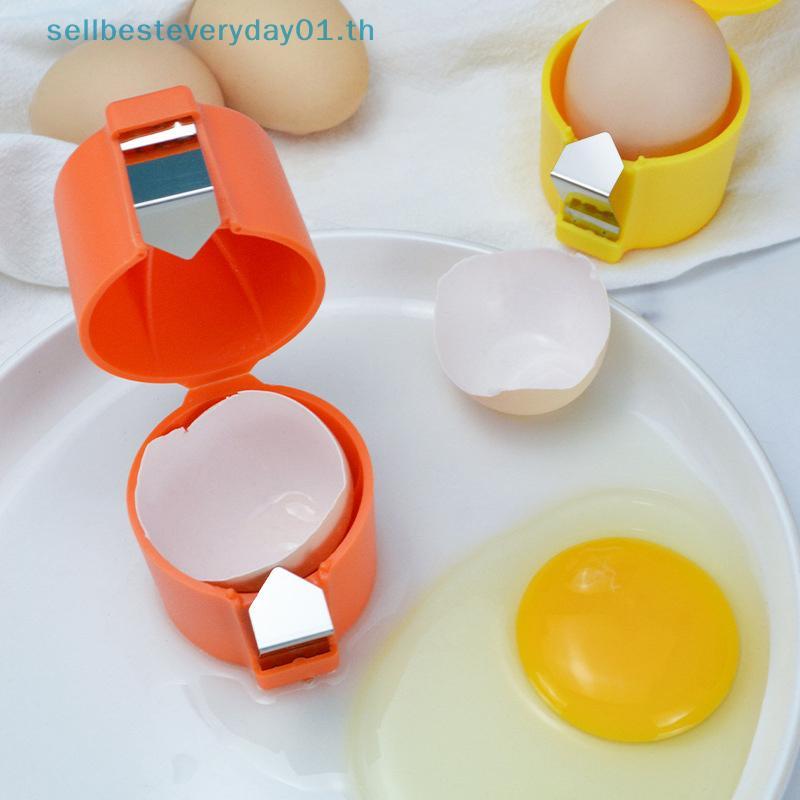 & Sellingbest & Eggshell Separator Handheld Eggshell Opener ครัวเบเกอรี่เครื่องมือไข่แบบพกพาไข่ Crai