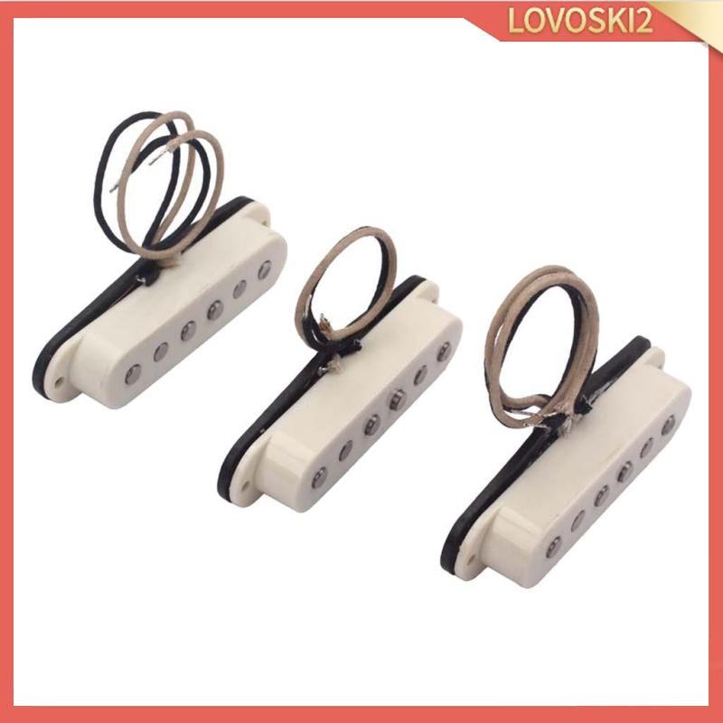 [Lovoski2] รถกระบะแผลมือ alnico Pickups 0/52 สําหรับกีตาร์ไฟฟ้า ST, 3.3 X