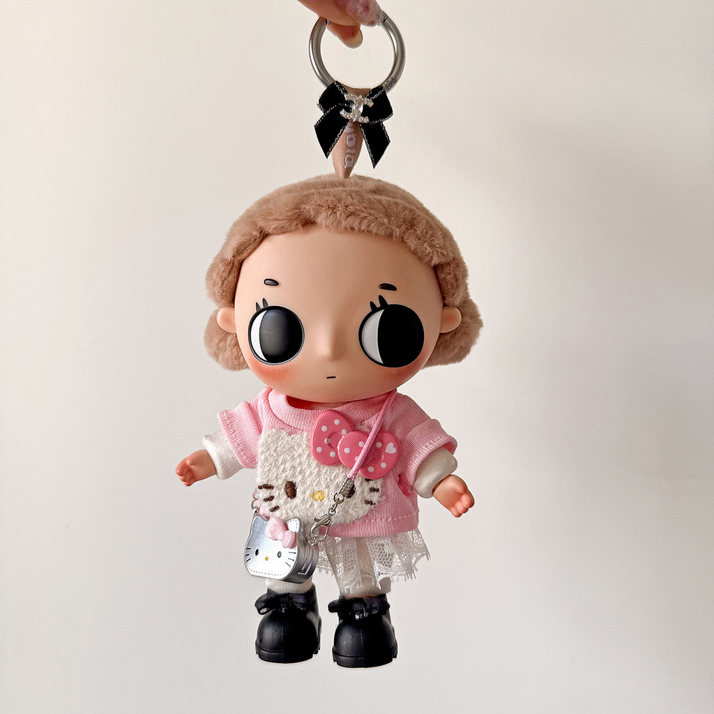 ร้องไห้เสื้อผ้าเด็ก1/8ที่สามารถเคลื่อนย้ายตุ๊กตา แก๊ซ น้องสาวนีตาเสื้อผ้าบริสุทธิ์สีขาวลูกไม้กระโปรงเล็กๆน้อยๆชุดทันที