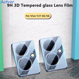ฟิล์มกระจกนิรภัยเลนส์กล้องเลนส์เต็ม Vivo Y05 Y11D Y31D Y27S Y27 Y36