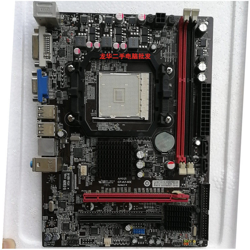 สี Rainbow CA780T คอมพิวเตอร์ CF-A7-MX แบบบูรณาการ AM3 เมนบอร์ด DVI เดสก์ท็อป IDE บอร์ดขนาดเล็ก