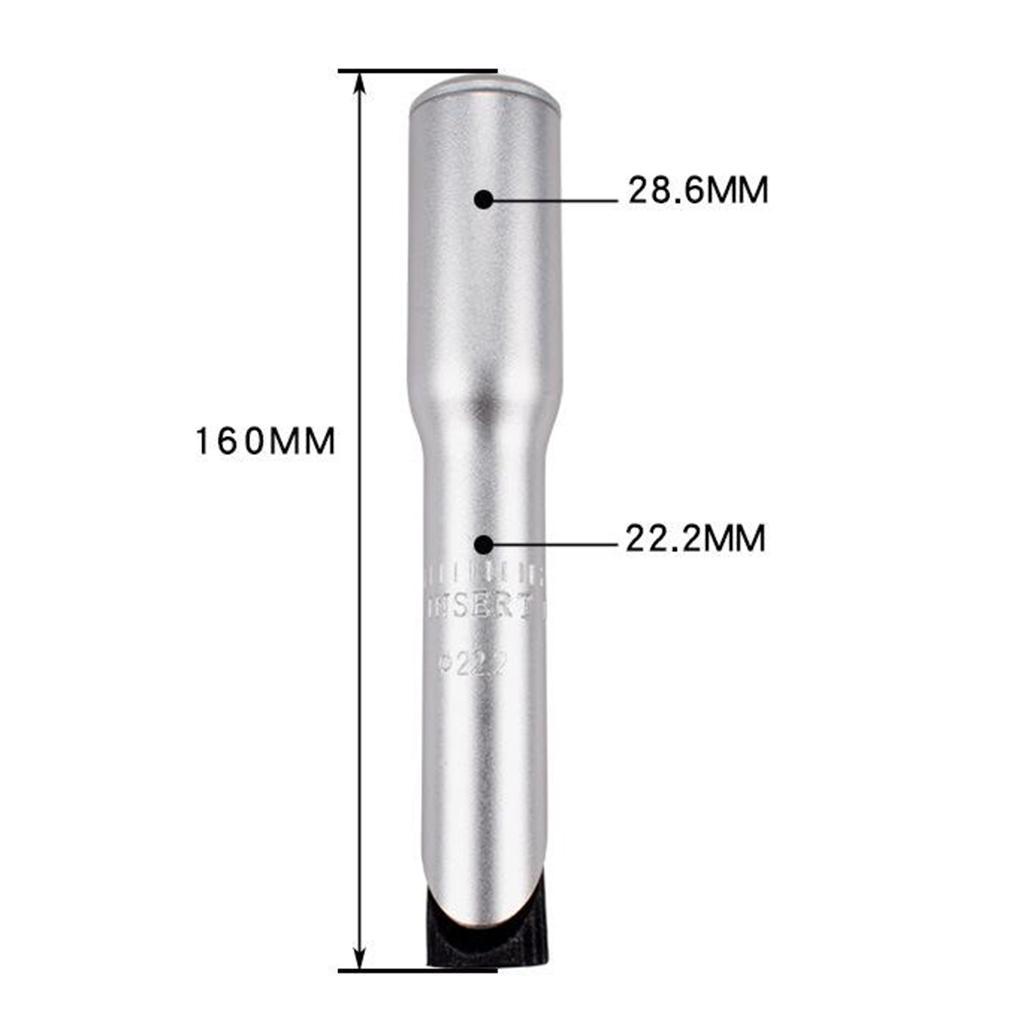 [gkglcd] จักรยาน Quill Stem Adapter ปรับ Handlebar Extension Riser Alloy Repair Part สําหรับ Road Mountain Bike อัพเกรด