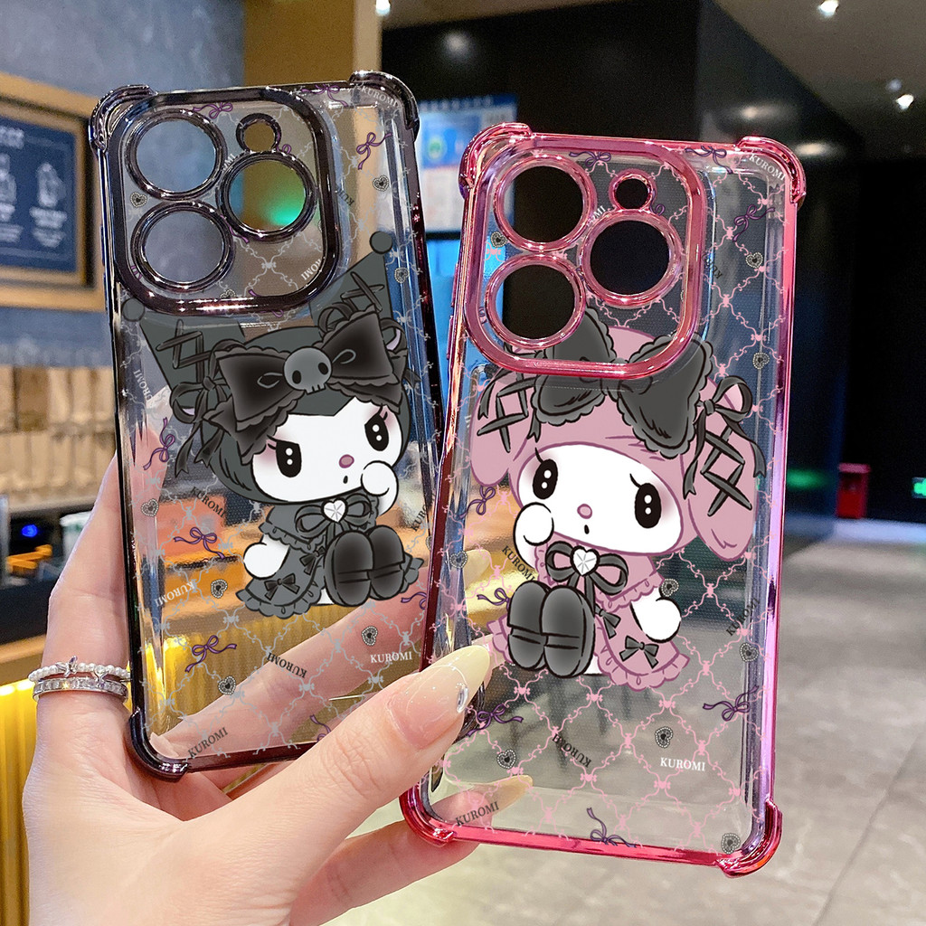 เข้ากันได้กับ Infinix Hot 50i 40i 40 Pro 30 Play Note 30 Smart 9 8 Magic Princess Kuromi My Melody C