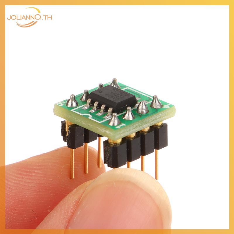 Joliann0 OPA1612AIDR OPA1612A เสียงการดําเนินงานเครื่องขยายเสียงชิป SOP8 To DIP8 OPA2604 U Dual Op A