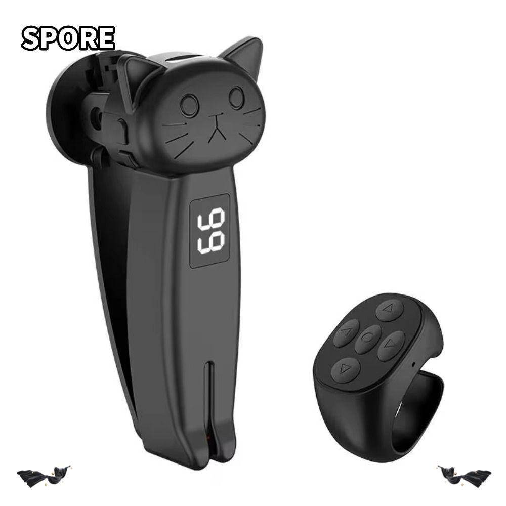 SPORE Electric Auto Page Turner, ABS Mute Finger Clicking อุปกรณ์, Bluetooth-เข้ากันได้กับแบบพกพา Mi