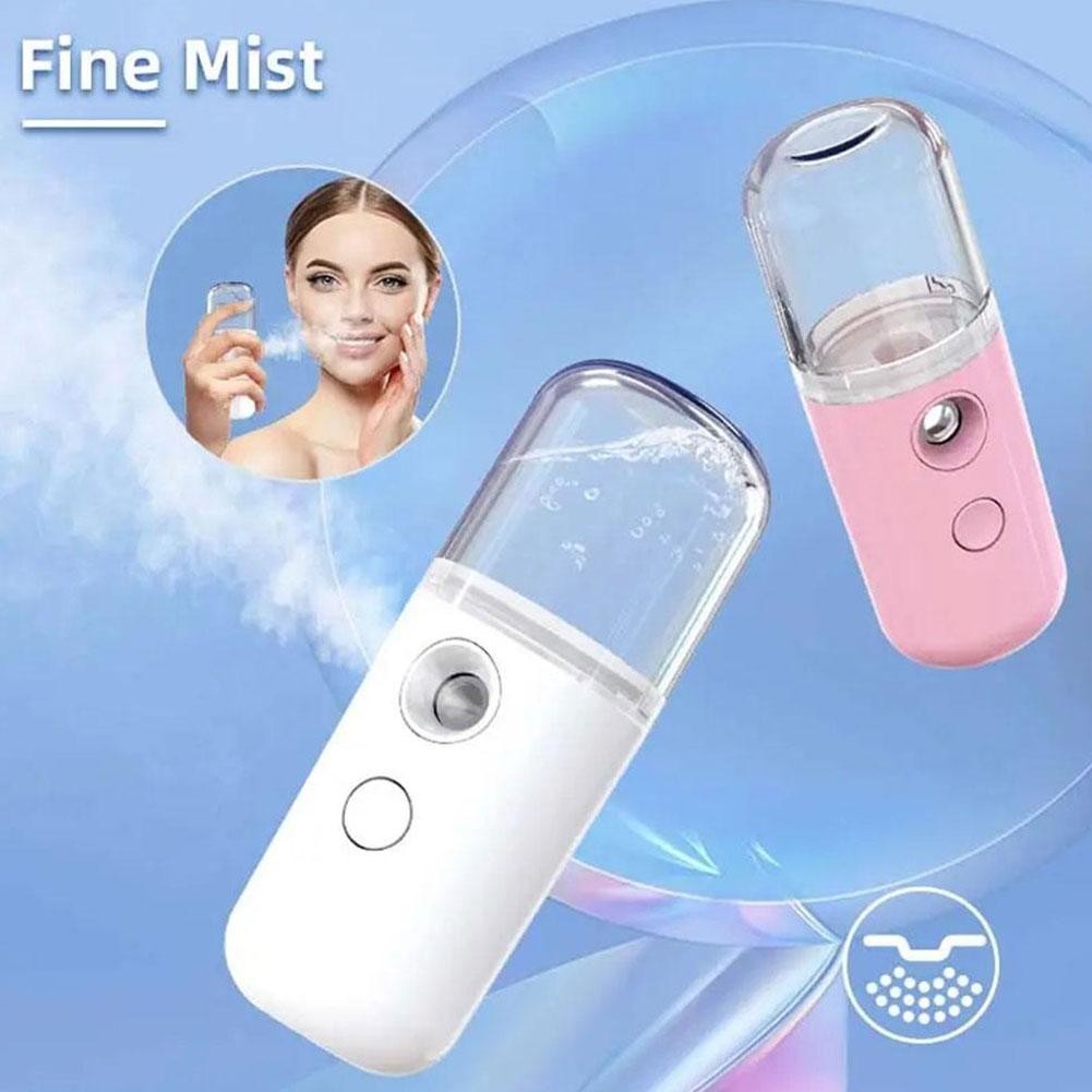 แบบพกพา Nano Facial Mist Sprayer Mini Hydrator Spray Sprayer Face Humidifier Moisturizing Z9k5