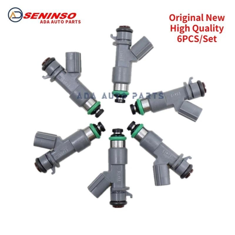 6 ชิ้น/เซ็ตเดิมใหม่ 16450-R70-A01 16450R70A01 FJ982 159-1046 หัวฉีดน้ํามันเชื้อเพลิงสําหรับ Honda สํ