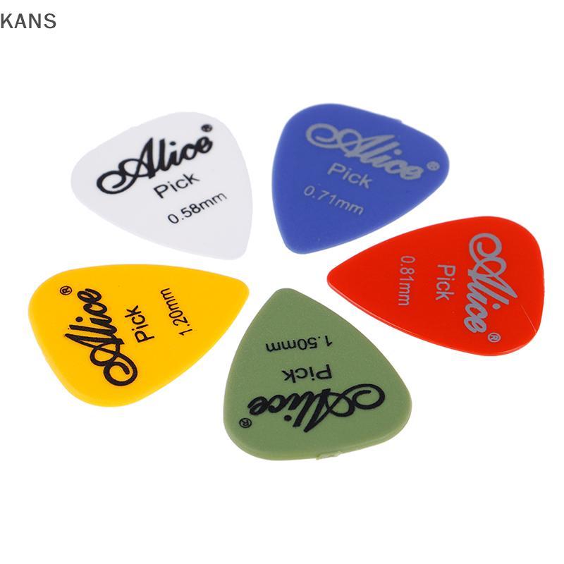 Kans 50 ปิ๊กกีตาร์ Acoustic Electric Bass Pic Plectrum Mediator เครื่องดนตรี vn