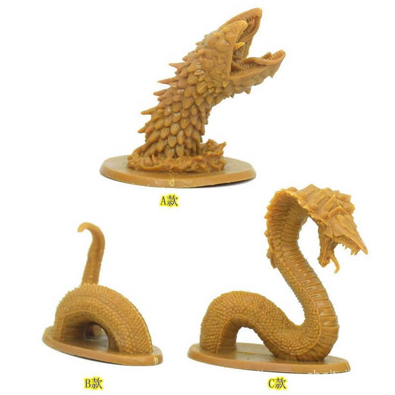 Sanctuary Board Game Model โบราณอียิปต์ตํานาน Sea Monster Dragon Snake Worm-killing Monster